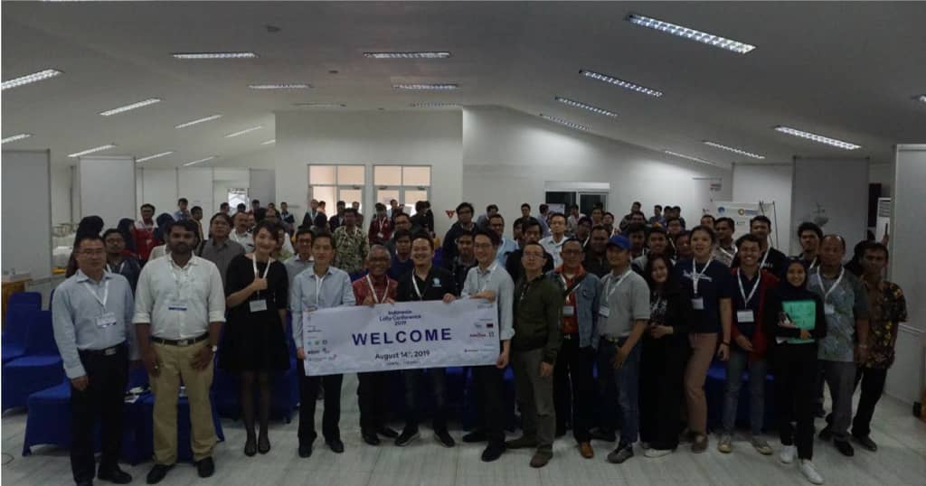 奇邑科技參加了在印尼首次的低功耗廣網域LoRa的研討會